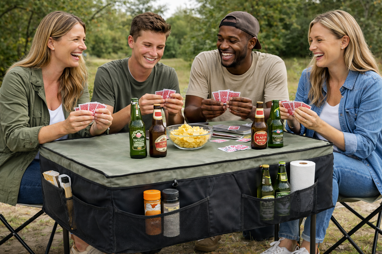 Portable Camping Table Cover